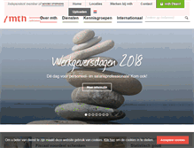 Tablet Screenshot of mth.nl